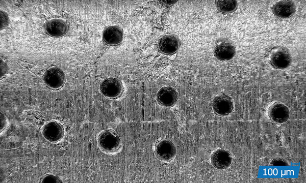 激光精密鉆孔 ? 速度極快，磨損最小(圖7)